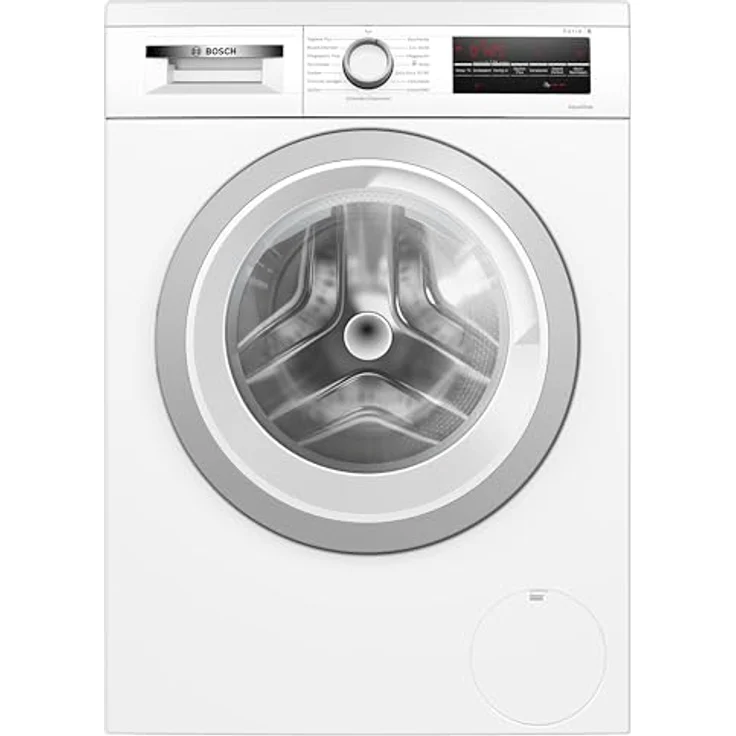 Bosch Serie 6 WUU28T42, Frontlader Waschmaschine, 9 kg, Energieeffizienzklasse A, 71 dB, 1400 RPM, Nachlegefunktion, Aqua Stop – Bild 1
