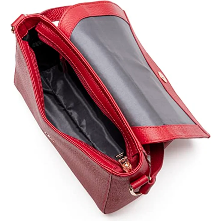 Lazarotti Umhängetasche Bologna Leather, Leder – Bild 5