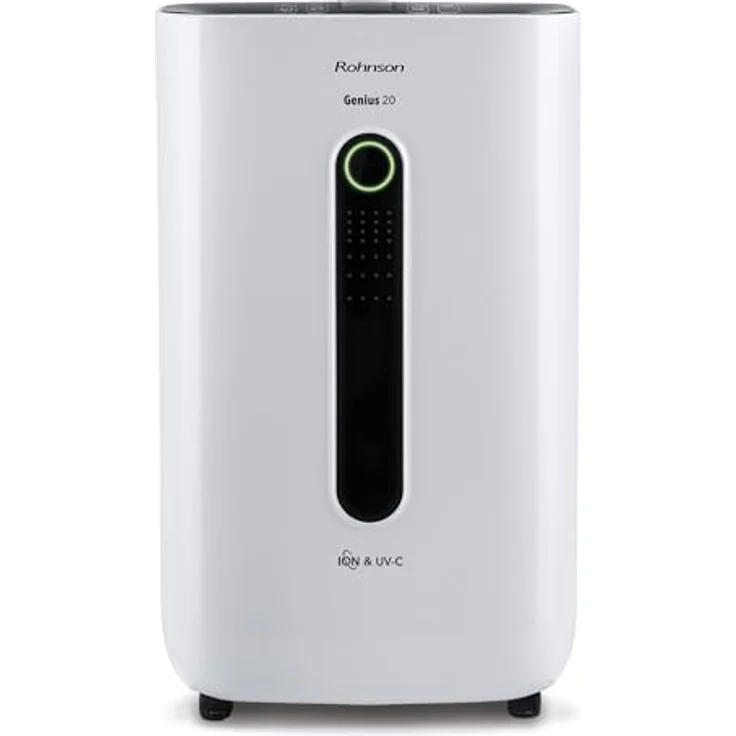Rohnson Pro-Luftentfeuchter R-9920 - Entfeuchtet Räume bis 120 m², Smart Wi-Fi-Steuerung, 6,5 l Tank, leiser Betrieb, HEPA-Filter Option – Bild 4