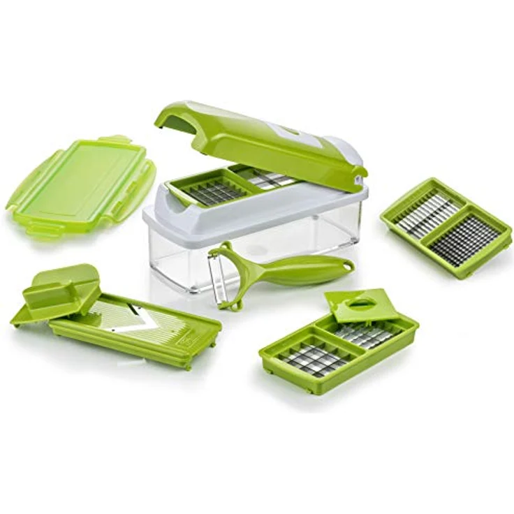Nicer Dicer Smart, Set 10 Teile grün – Bild 2