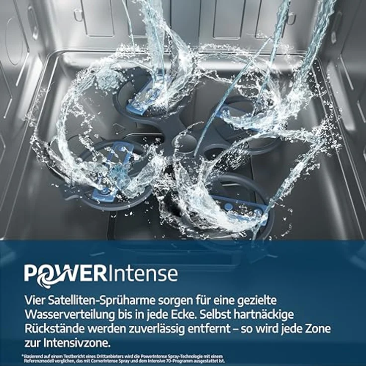 BEKO BDFN36462XP Geschirrspüler, freistehend mit Unterbaumöglichkeit, 14 Maßgedecke, 38 dB (A), Grau, Smart-Funktionen mit HomeWhiz – Bild 2