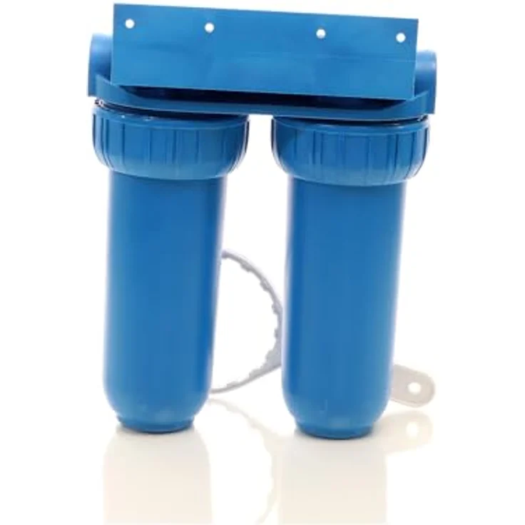 Naturewater NW-BR10B2 Doppelfilter 26,16 mm 3-4' PP Kartusche Aktivkohleblock Schraubenschlüssel – Bild 9