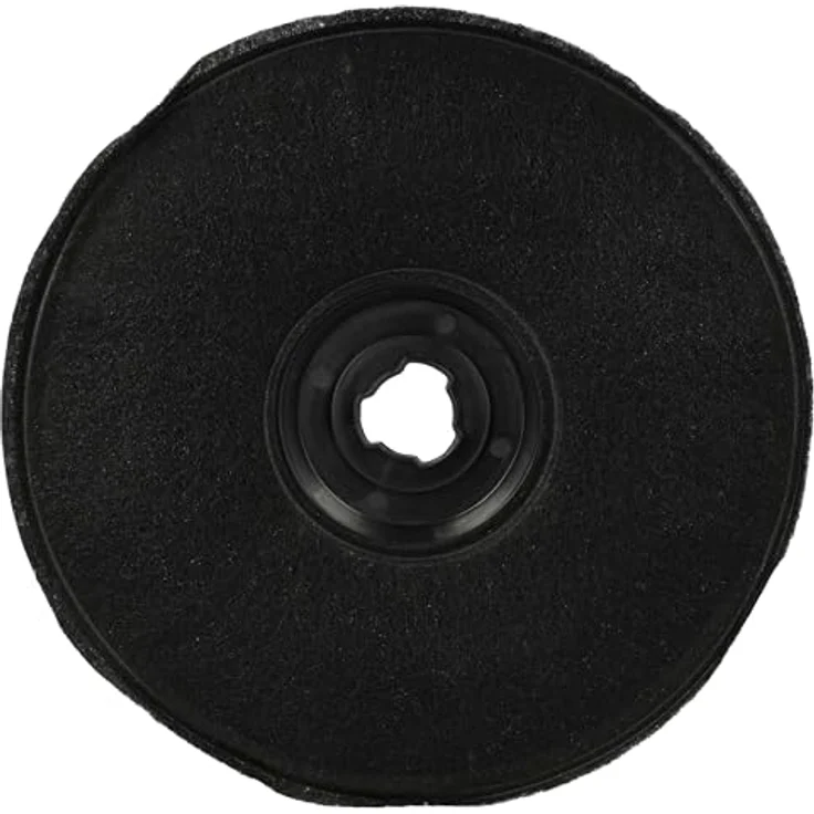VHBW Aktivkohlefilter kompatibel mit Zanussi Dunstabzugshaube ZHT 630 W/ZHT610W/ZHT610X, rund, schwarz, 23 cm Durchmesser – Bild 3