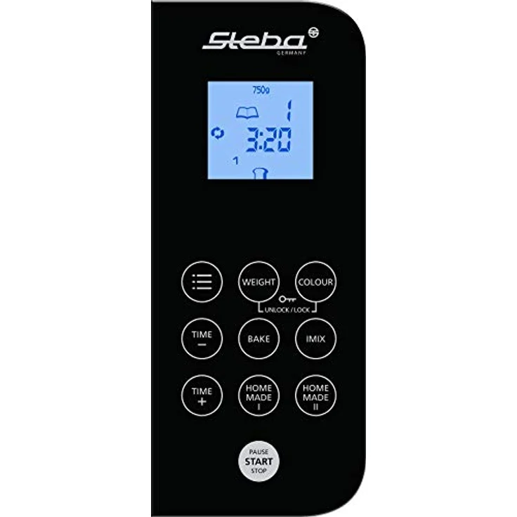 Steba BM 2 Brotbackautomat, 600W, 17 Programme,Touch-Control mit Display, Timer, edelstahl-schwarz – Bild 3