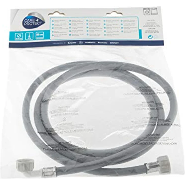 Care + Protect WHI1052 Fredda Wasserschlauch (Grau), Ø10x15mm, D-C, 3-4'' -2,5m, Kunststoff – Bild 3