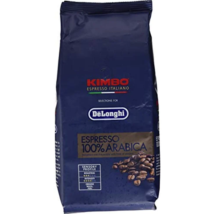 De'Longhi Kimbo Geröstete Bohnen, 100% Arabica, 1 kg – Bild 2