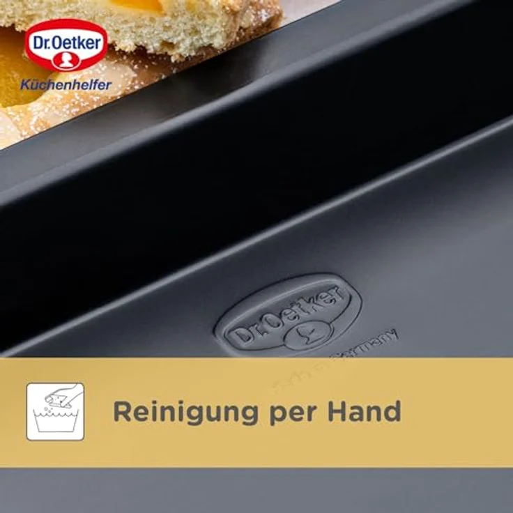 Dr. Oetker Backofen-Backblech, antihaftbeschichtet, Stahlblech – Bild 6