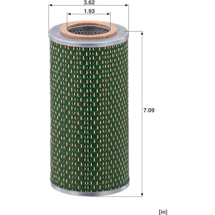 Mann Filter Ölfilter H 1053/2 n, hochwertiger Motorölfilter zur Reduktion von Verschleiß und Verunreinigungen – Bild 3