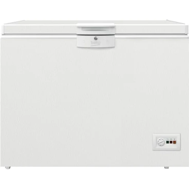 Beko Congelatore libera installazione HSM29540, Tiefkühltruhe 288 Liter, Energieklasse E – Bild 1