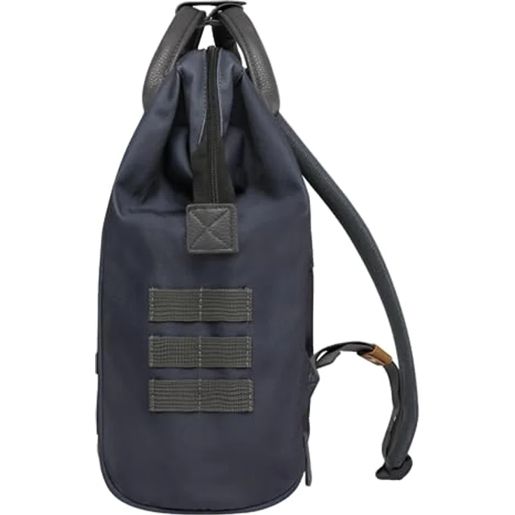 CABAIA Tagesrucksack Medium (3-tlg), Cityrucksack mit austauschbaren Vordertaschen, wasserabweisend, 25 L, schwarz – Bild 7