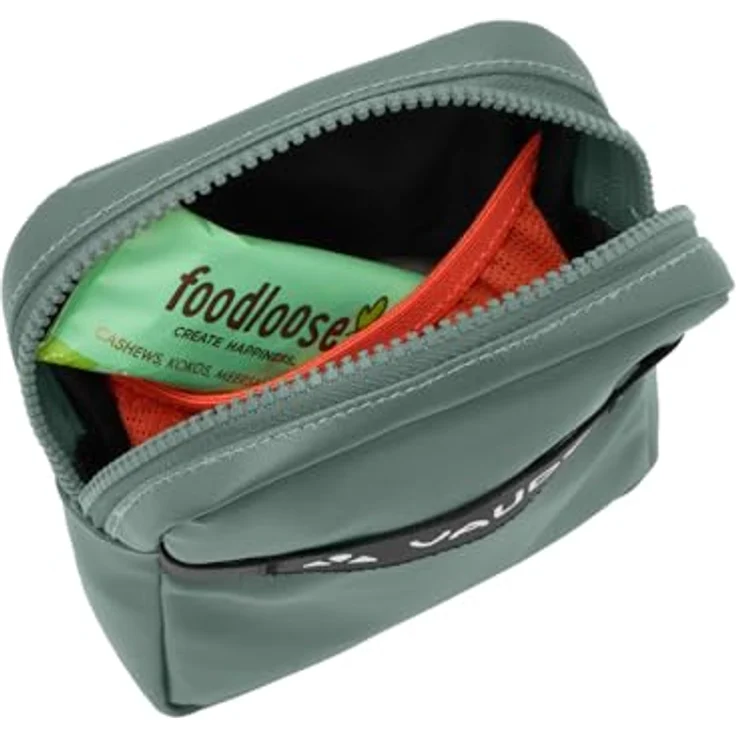 Vaude Kataja Umhängetasche, 13 cm x 4 cm x 18 cm, 100% Polyurethan, grün – Bild 5
