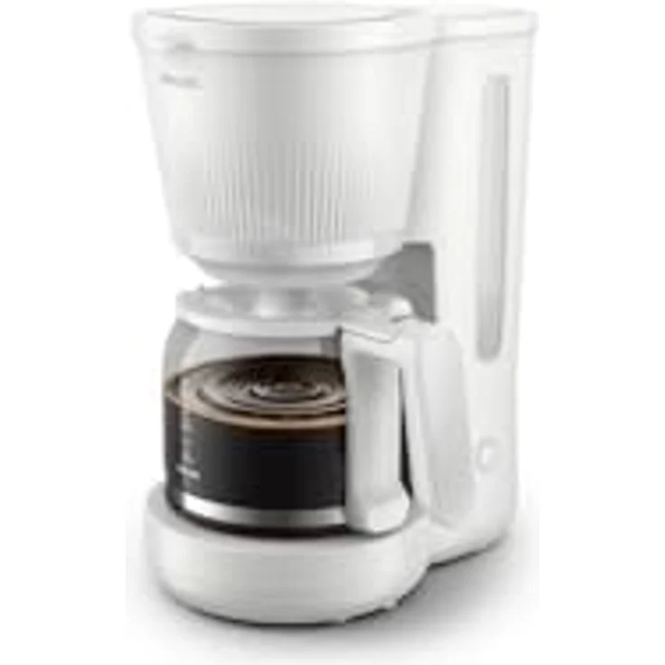 Philips HD7411/00, Filterkaffeemaschine mit Warmhaltemodus, Weiß – Bild 1
