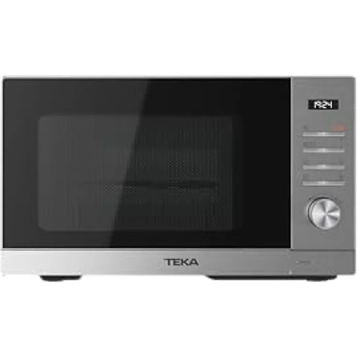 Teka MWE FS25 G SS, Grill-Mikrowelle mit 25 Litern, 900 Watt, Silber