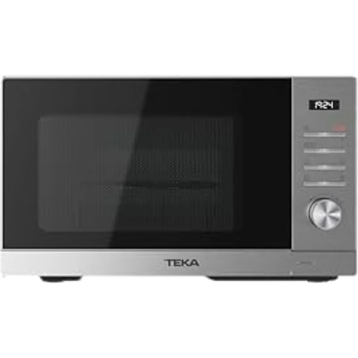 Teka MWE FS25 G SS, Grill-Mikrowelle mit 25 Litern, 900 Watt, Silber – Bild 1