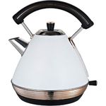 COFI 1453 Wasserkocher Retro Wasserkessel 1,7 Liter Aut. Abschaltung, 1.7 l, mit automatischer Abschaltung und bis zu 30 Minuten Warmhaltefunktion