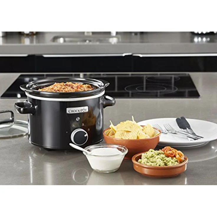 Crock-Pot CSC046X Traditioneller Schongarer - Das Original aus den USA | Slow Cooker 2.4 L | Warmhaltefunktion | Schwarz – Bild 3