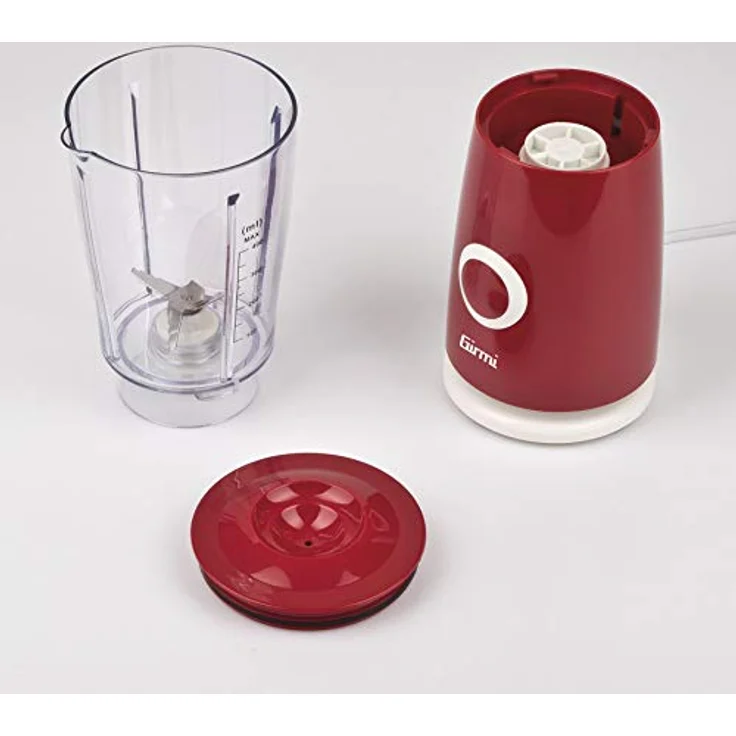 Girmi FR03, Elektrischer Standmixer mit 170 W, 4 Edelstahlklingen, 500 ml, Rot – Bild 5