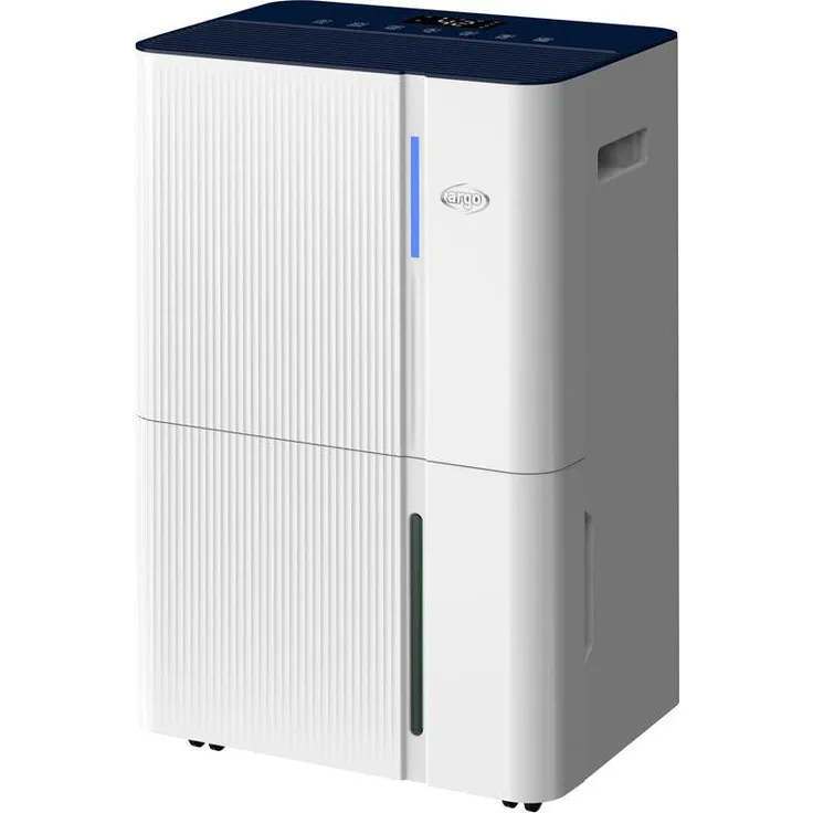 Argo Deumidificatore 492000100 Dry Pury Evo WF, Luftentfeuchter mit 30 Liter/Tag Entfeuchtungsleistung, 5,3-Liter-Wassertank, Weiss
