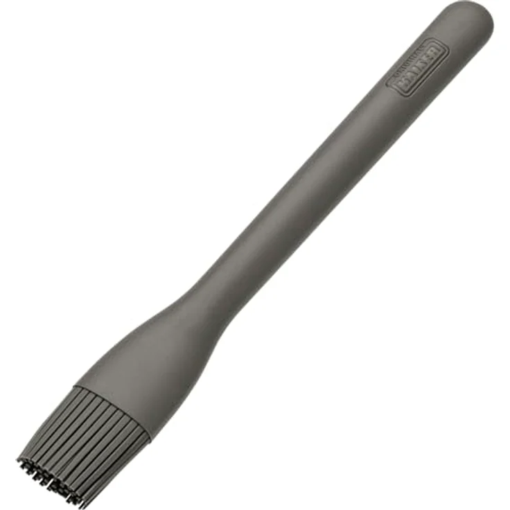 KAISER Silikonpinsel 2300669434, 100% Platin-Silikon, hitzebeständig bis 200 °C, spülmaschinengeeignet, grau – Bild 1