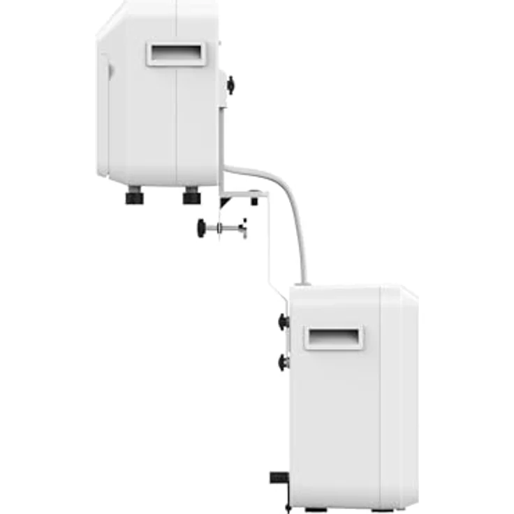 FM SOLAR Mobiles Caravan Split-Klimagerät mit WiFi, 5.000 BTU, Kühl-/Ventilator-/Entfeuchtungsmodus, weiß – Bild 4