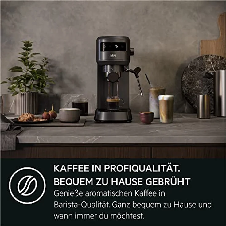 AEG EC6-1-6BST Espressomaschine schwarz – Bild 4