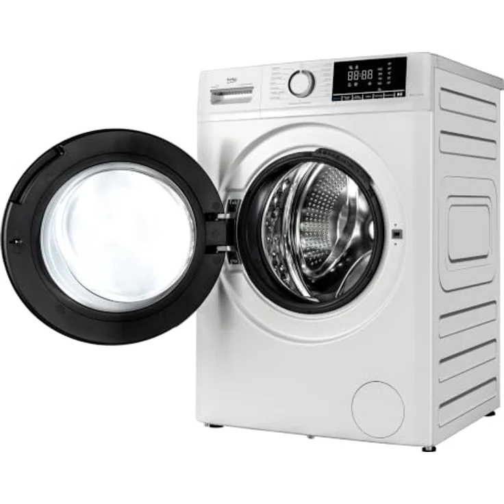 Beko BMX8126DB, Frontlader-Waschmaschine mit 8 kg Kapazität, Energieeffizienz A, 1200 RPM, leise mit 76 dB – Bild 4