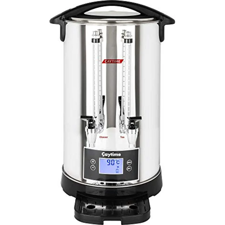 Caytime Teemaschine D6, Digitaler Teeautomat mit 6 Litern, Doppelwand-Isolierung und Temperaturregelung bis 100 Grad – Bild 2