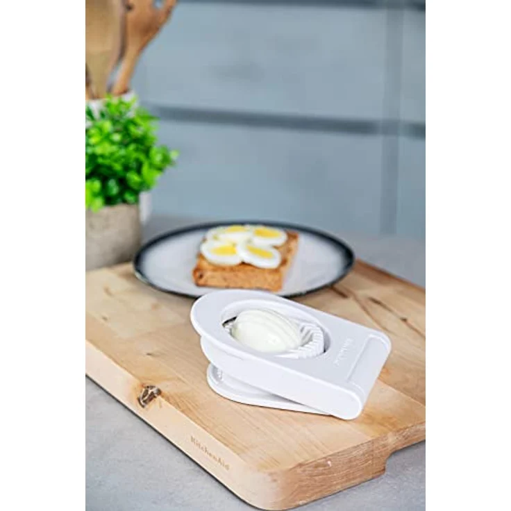 KitchenAid Eierschneider, 11 cm, weiß, kardiert – Bild 4