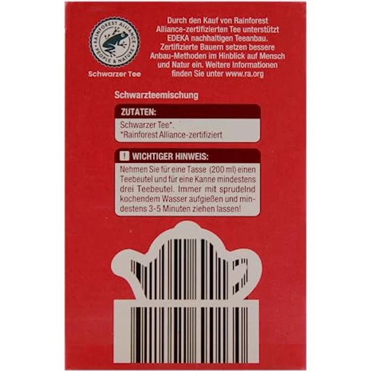 Gut & Günstig fein-würzige Schwarztee Mischung, 12er Pack (12 x 87.5g) – Bild 2