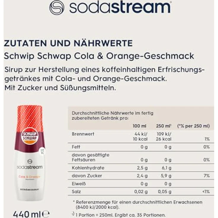 SodaStream Getränkesirup SchwipSchwap 440 ml – Bild 6