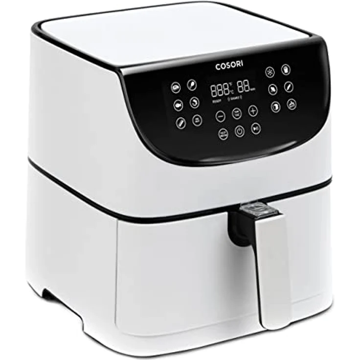 COSORI CP158-AF-RXW 5,5L XXL, Heißluftfritteuse, ohne Öl, 5,5 Liter Fassungsvermögen, XXL, Weiß, Kunststoff – Bild 2
