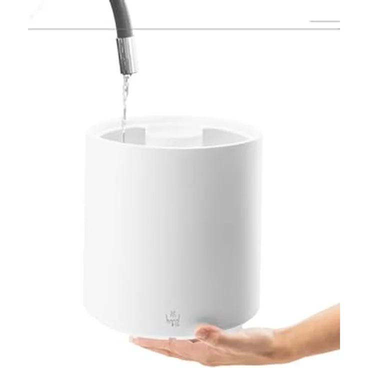 ETA Moisty Ultraschall-Luftbefeuchter, max. 300ml/h, 5l Tank, Ionisation, Aromatherapie, Hintergrundbeleuchtung, für Räume bis 40 m², bis zu 30 Stunden Dauerbetrieb – Bild 4