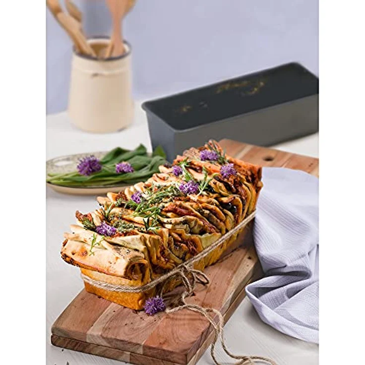 Kaiser La Forme Plus Brotbackform, 30 cm für 1000g Teig, leboden, antihaftbeschichtet, sauerteigbeständig, schnittfest – Bild 2