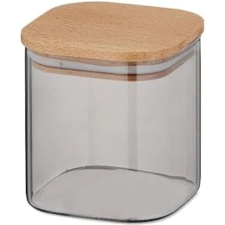 kela Nea, Luftdichtes Glas, 0,75 l, grau, spülmaschinengeeignet – Bild 1