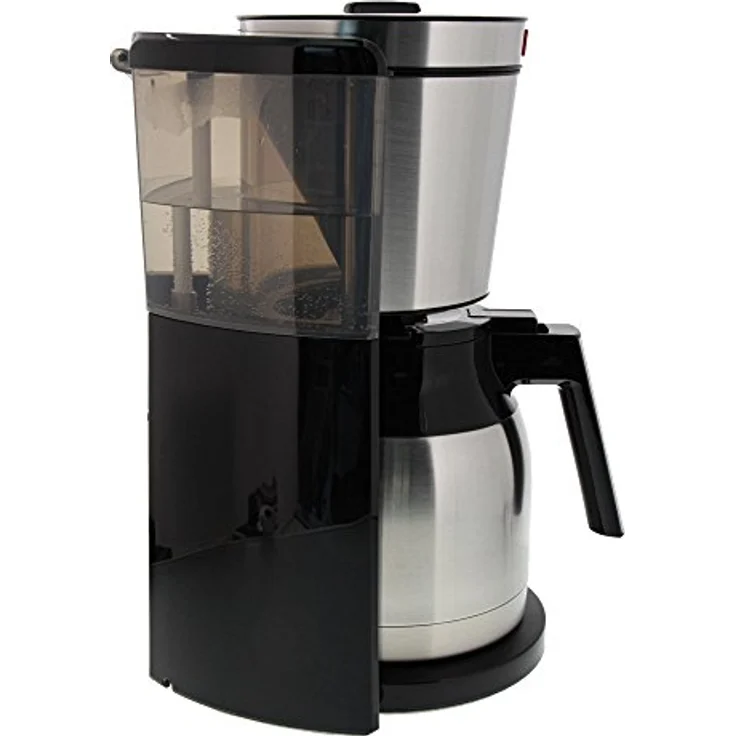 Melitta 6738044 Look Therm 1011-16, Filterkaffeemaschine mit Thermkanne und Timer-Funktion, AromaSelector, Schwarz Filter-Kaffeemaschine, Edelstahl, 1.4 liters – Bild 3