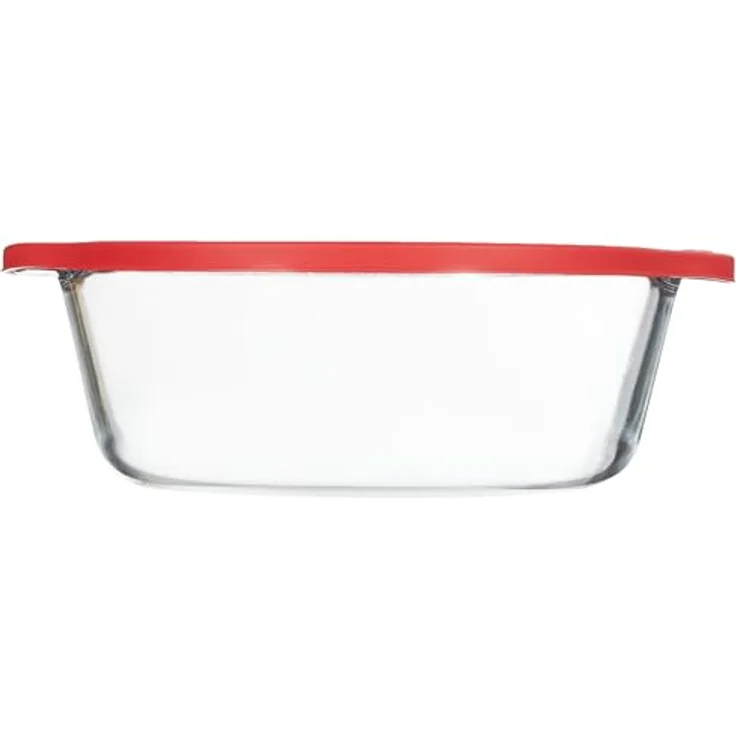 Pasabahce Auflaufform aus Glas mit Verschlußdeckel 2100ml, hitzebeständig, spülmaschinenfest, Farbe transparent – Bild 3