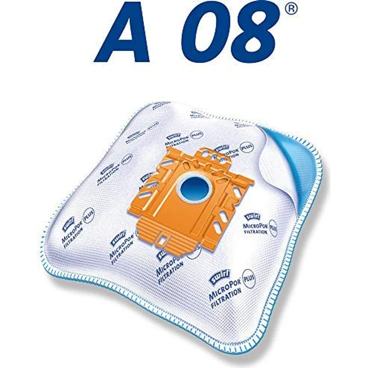 Swirl A08 Staubsaugerbeutel, MicroPor® Plus Filtration mit Anti-Allergen-Filter und Dirtlock®-Technologie, 1 Stück – Bild 3