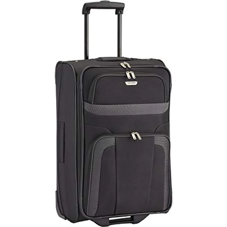 travelite Weichgepäck-Trolley paklite Orlando 2W Trolley, 2 Rollen, 58 l Volumen, schwarz, abschließbar – Bild 2