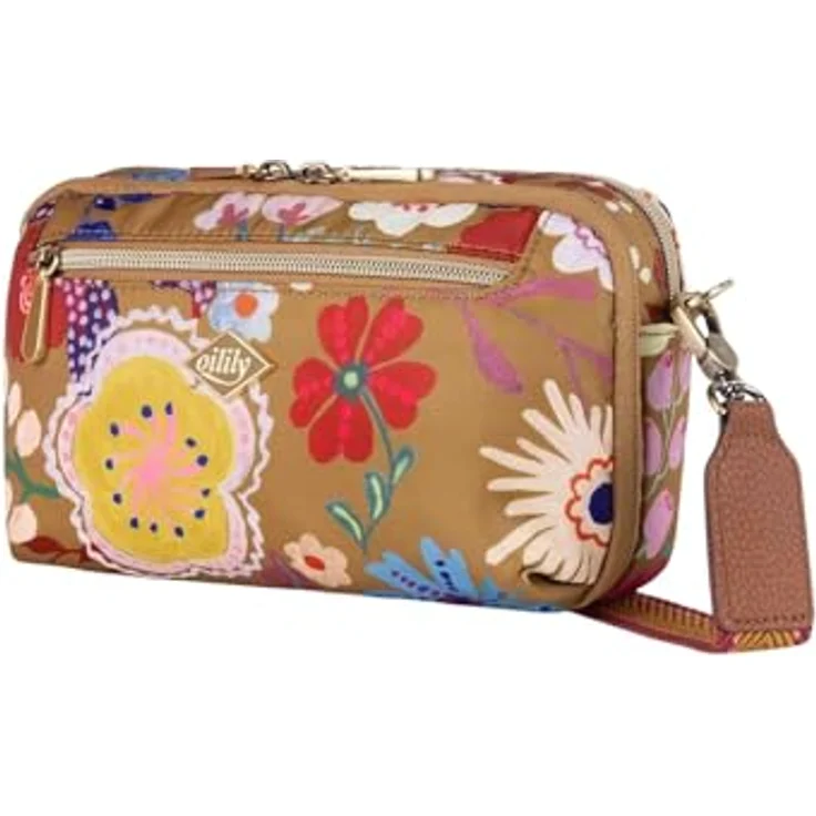 Oilily Tide Spirits Sutton, Umhängetasche 22 cm aus strapazierfähigem Polyester mit Reißverschluss und verstellbarem Umhängeriemen – Bild 2