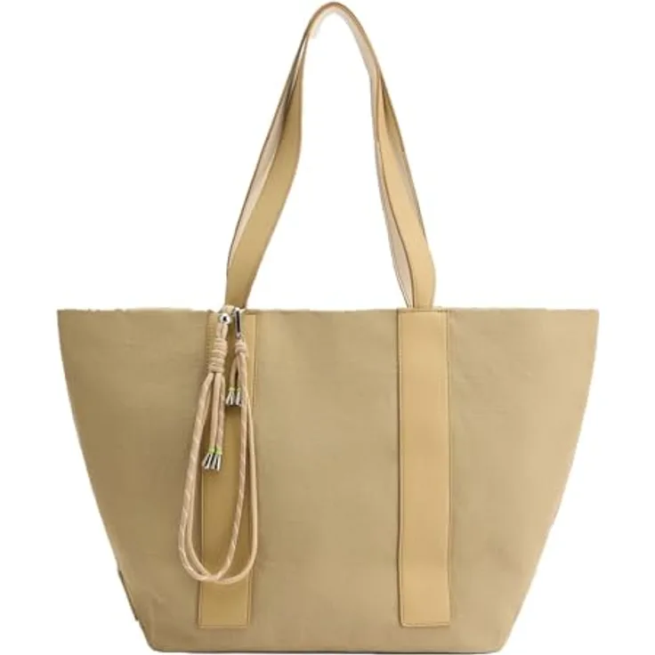 FredsBruder Carry Me Everywhere Shopper Tasche, 58 cm, 100% Baumwolle, braun