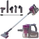 BEST DIRECT Akku Staubsauger Cordless Vac, 3-in-1, Staubsauger Kabellos, Wiederaufladbarer Akku Staubbehälter ohne Beutel Geringes Gewicht Einfache Leistungsstarke Absaugung für alle Oberflächen