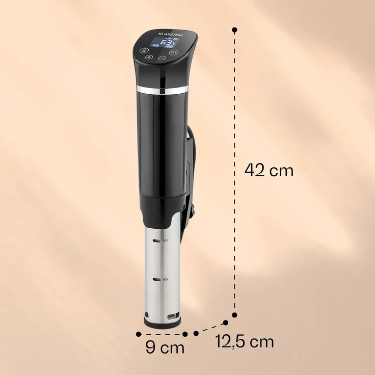 Quickstick Flex 1300W 3D Circulating 0-95 °C IPX7 Timer schwarz Schwarz – Bild 7