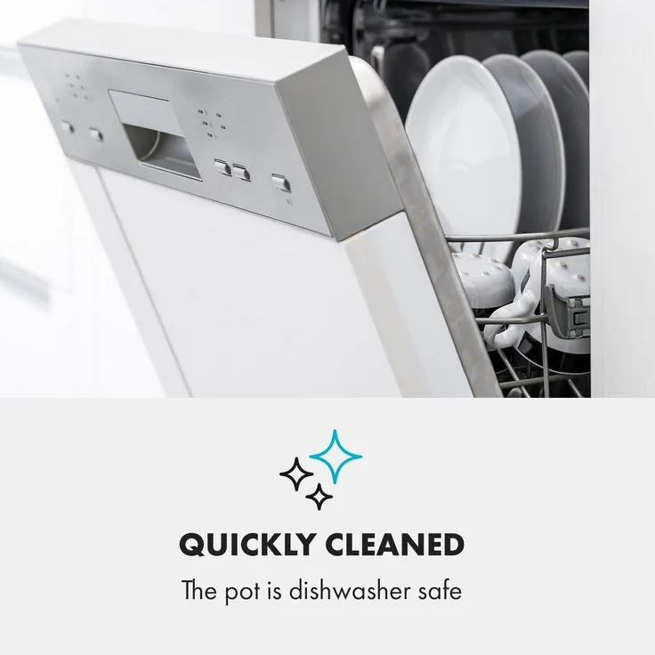 Jam Session Marmeladen- und Geleekocher 1000W 2 Automatikprogramme – Bild 6