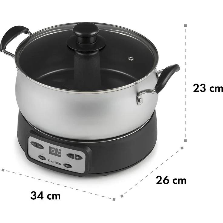 Jam Session Marmeladen- und Geleekocher 1000W 2 Automatikprogramme – Bild 9