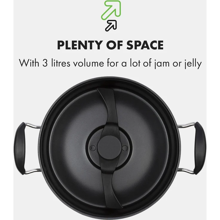 Jam Session Marmeladen- und Geleekocher 1000W 2 Automatikprogramme – Bild 7