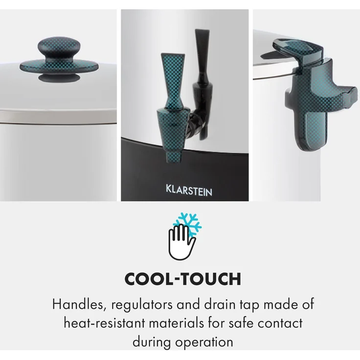 KonfiStar Einkochautomat Getränkespender 2500W 110°C 120min Edelstahl 50 Ltr – Bild 5