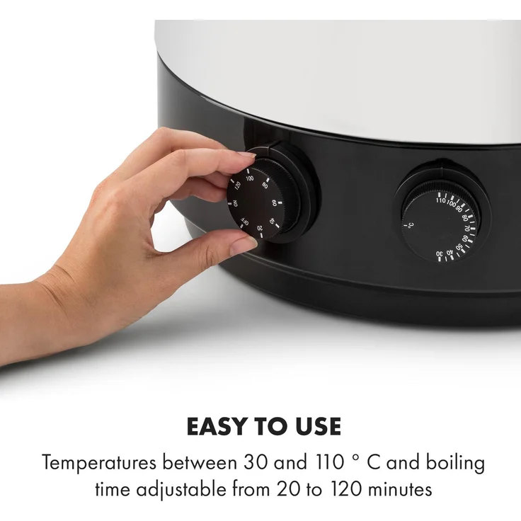 KonfiStar Einkochautomat Getränkespender 2500W 110°C 120min Edelstahl 40 Ltr – Bild 4
