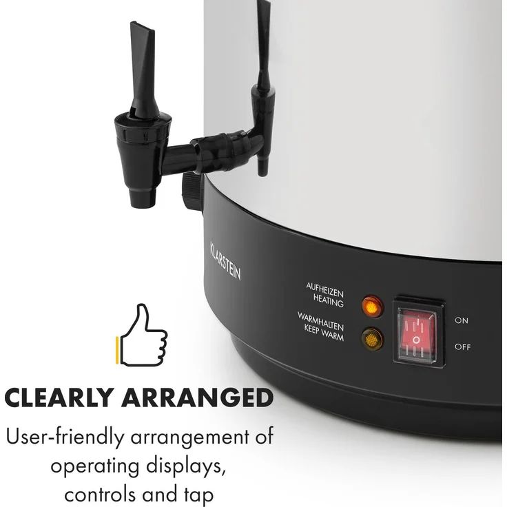 KonfiStar 60 Einkochautomat Getränkespender 2500W 60L 110°C 120min Edelstahl 60 Ltr – Bild 6