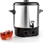 Biggie Einkochautomat Edelstahl 27 Liter 2000W Timer 27 Ltr analog silber