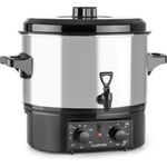 Biggie Einkochautomat Edelstahl 27 Liter 2000W Timer 16 Ltr analog silber